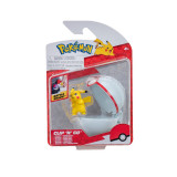 Cumpara ieftin Pokemon - Figurine Clip N Go, Pikachu #2 &amp; Premier Ball