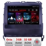 Navigatie Toyota Prado J120 2002-2009 D- j120 Octa Core cu Android Radio Bluetooth Internet GPS WIFI DSP 3+32 G LENOVO LITE CarStore Technology