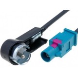 Adaptor antena fakra ISO VW, Audi, Mercedes, Peugeot, Seat, Fiat, Skoda
