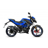 Motociclu Barton FR50cc, culoare negru/albastru Cod Produs: MX_NEW MXFR50NA