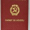CARNET DE MEMBRU AL PARTIDULUI COMUNIST ROMAN, ELIBERAT IN 1980