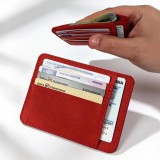 Cumpara ieftin Portcard Personalizat din Piele Naturala Duma , Portofel Minimalist Gravat, Diverse Culori