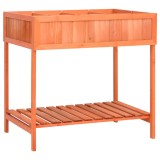 Cumpara ieftin Jardiniera plante aromatice, 80x60x80 cm, lemn masiv de brad
