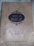 MICA BIBLIE Veche 1972,Laborios cuprins si documentare(INCOMPLETA),T.GRATUIT