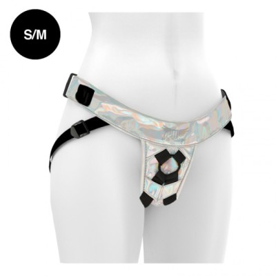 MYTHOLOGY - FANTASY HARNESS - IRIDESCENT HARNESS S/M foto
