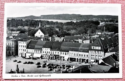 Koslin i. Pom. Markt und Gollenwald - Necirculata foto