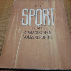 SPORT in der ROMANISCHEN VOLKSREPUBLIK - Verlag Korperkultur und Sport, 1953