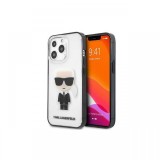 Husa iPhone 13 / 13 Pro Karl Lagerfeld Ikonik Karl Transparent