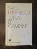 JURNAL DE CAMPANIE - GEO DUMITRESCU