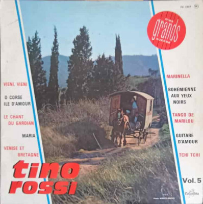 Disc vinil, LP. Mes Grands Succes Vol.5-TINO ROSSI foto