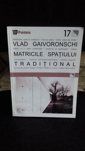 MATRICILE SPATIULUI TRADITIONAL - VLAD GAIVORONSCHI