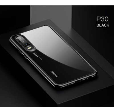 Husa Telefon USAMS, Huawei P30, Mant series, Black foto