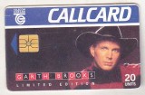 bnk card Cartele telefonice - Irlanda - muzica - Garth Brooks