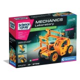 Kit de constructie, Clementoni, Science &amp; Play, Stivuitor, 90 piese