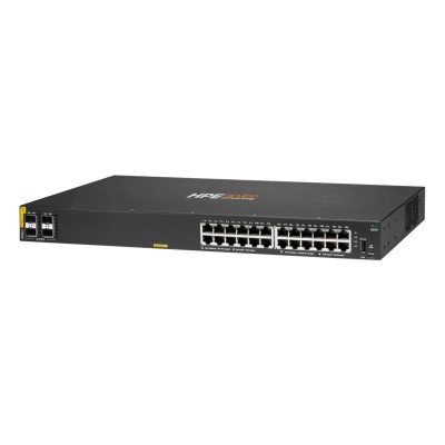HPE Aruba Networking CX 6000 24G Class4 PoE 4SFP 370W foto