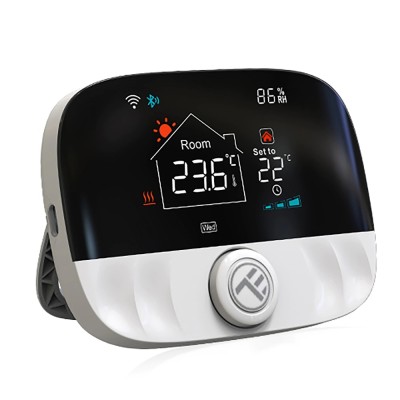 Termostat ambiental Tellur, Wi-Fi, Universal, LCD 2.8 inch, Control aplicatie SmartElectro IntelligentHouse foto