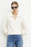 Morgan cardigan MDOMI culoarea bej, light, MDOMI