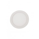 Panou LED de tip Spot, Incastrabil, 18 W, A, 6500K, Rotund, Lumina alba
