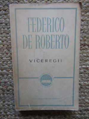 VICEREGII-FEDERICO DE ROBERTO foto