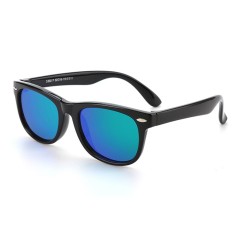Ochelari de soare pentru copii Asteroid GSM D802, negru / verde