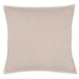 Cumpara ieftin Fata de perna din bumbac bej matlasat 50x50 cm