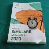CLASA A XI-A SIMULARE MATEMATICĂ 2020 / CAMELIA MARIA MAGDAȘ /2017 *1