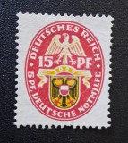 Germania (Republica de la Weimar / Deutsches Reich) 1929 - Ajutorul Social Național "Deutsche Nothilfe" 15+5 Pf.- Cod: -OD1