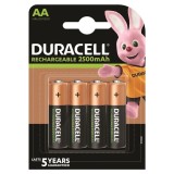 Duracell-Baterie Re&icirc;ncărcabilă HR6 Aa 2500mAh 4 Unit-Reincarcabil