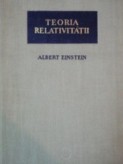Teoria relativitatii / Albert Einstein foto