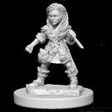 Miniaturi Nepictate D&amp;D - Halfling Female Rogue