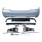 Set bara spate MERCEDES Clasa S (W221) 09.2005-09.2013, cu gauri senzori parcare; grunduit, de vopsit; type AMG; cu elemente de fixare, cu spoiler; c
