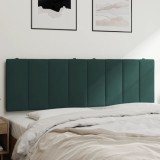 Cumpara ieftin Pernă tăblie de pat, verde, 160 cm, catifea
