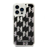 Cumpara ieftin Husa Cover Karl Lagerfeld Monogram Liquid Glitter pentru iPhone 14 Pro Max Black