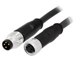 Cablu pentru senzori M8-M8 4 pini