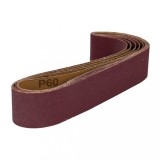 Banda smirghel 50x686 mm P60, set 5 bucati, pentru lemn, metal si PVC