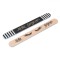 Set Pile Unghii, Hello Gorgeous, Lungime 17.5cm, Bej/Negru, 2 Bucăți