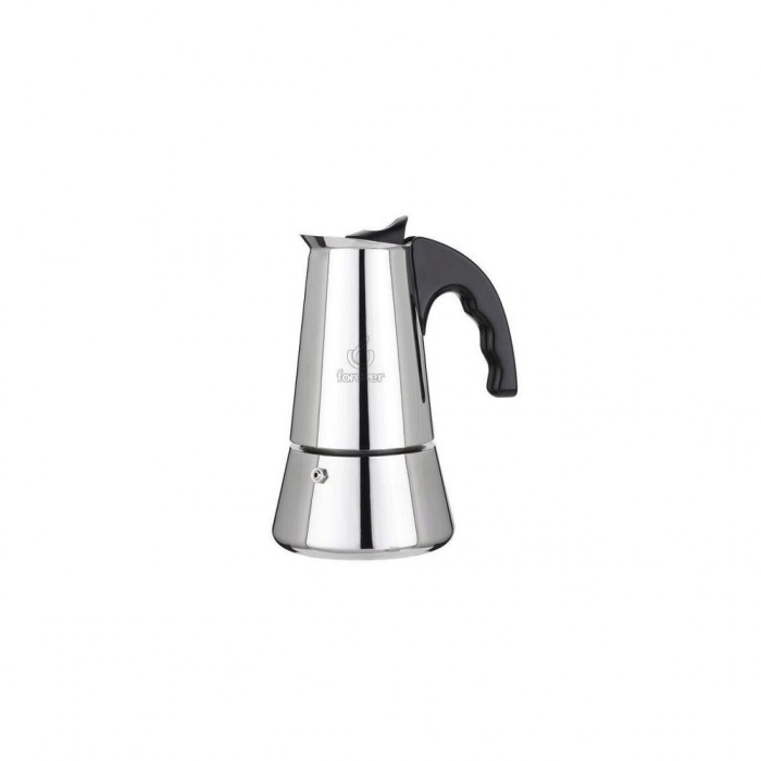 Espressor Forever Moka Conny Inox 2 cesti