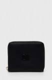 Dkny portofel de piele femei, culoarea negru, R411KB98