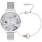 Ceas Dama, Olivia Burton, Sunlight Florals OBGSET145, Set cu Bratara - Marime universala