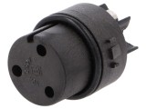Conector circular mamă BULGIN, PIN 3, 10A 250V