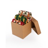 Cutie cu 3 perechi de șosete din bumbac Traditions - Colorate 35-38