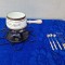 Guten Appetit set fondue rotativ, 4 - 6 persoane fonta emailata***