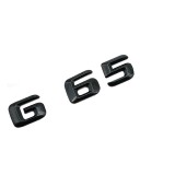 Emblema G 65 pentru spate portbagaj Mercedes, Negru