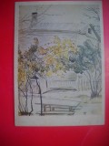 HOPCT 23833 TOAMNA 1935- D MITROKHIN - RUSIA --MUZEE - CP PICTURA --NECIRCULATAMUNTII