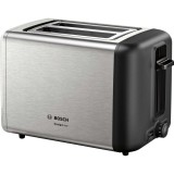 Prajitor de paine Bosch TAT3P420, 970 W, 2 felii, Argintiu/Negru