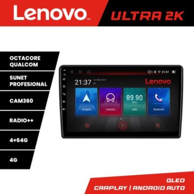 Navigatie Citroen Berlingo 2008-2018 Lenovo Kit-berlingo 8 core QLED Qualcomm 4+64 360 Android Waze USB Navigatie Internet Youtube Radio CarStore Tech foto