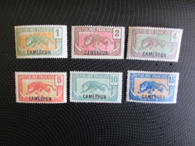 CAMERUN SERIE MNH/MH=83 foto