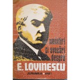 Ion Nuta - Amintiri si evocari despre Eugen Lovinescu - 137463