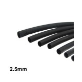 5 Metri Tub Izolatie termocontractabila-Lungime 5 metri-Dimensiuni 2.5mm