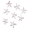 Accesorii Decorative Crăciun, Stele din Spumă, Albe, 5cm, Set 8 Bucăți, Oem
